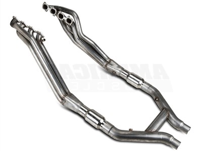 Kooks 1132H460 1-7/8 x 3 Headers & Green Catted H-Pipe Kit for 2007-2010 Ford Mustang Shelby GT500