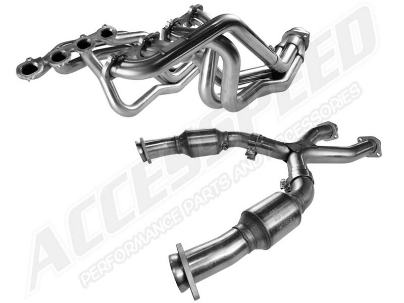 Kooks 1141H420 Long Tube 1-7/8" Headers & Catted X-Pipe for 2011-2014 Mustang GT