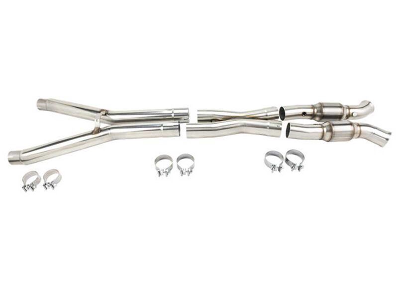 Kooks 21603211 Stainless 3" Catted OEM-Connect X-Pipe for 2009-2013 Corvette 6.2