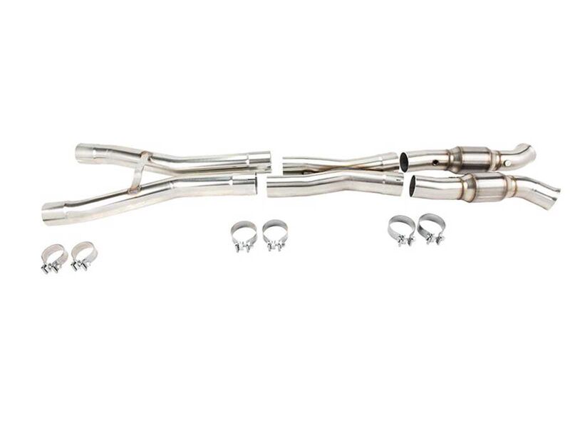 Kooks 21613221 Stainless 3" Catted ULTRA OEM-Connect X-Pipe for 2006-2013 Corvette C6 ZO6/ZR1