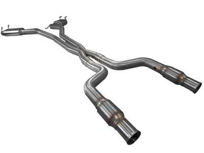 Kooks 22505201 3" SS Catted Header-Back Exhaust w/SS Tips 2010-2015 Camaro SS
