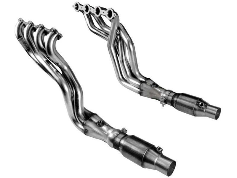 Kooks 2250H420 Long Tube 1-7/8" Headers & Catted Connect Pipes for 2010-2015 Camaro SS ZL1