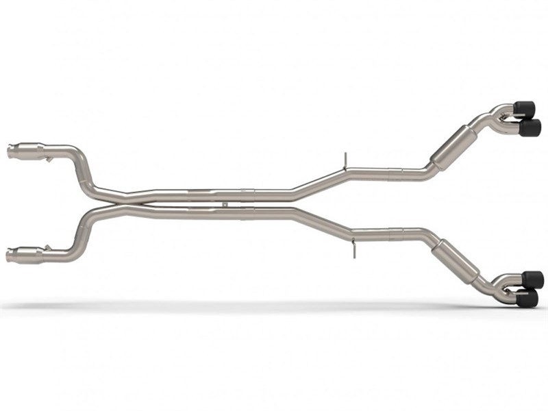 Kooks 22605361SS Header-Back 3" GREEN-Catted Bullet Exhaust Quad Black Tips 2016-2024 Camaro SS ZL1