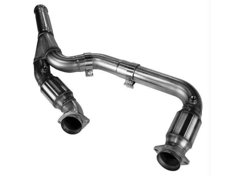 Kooks 28603200 Stainless 3" Catted Y-Pipe for 2014-2019 GM Truck 5.3 & 2015-2020 SUV 5.3