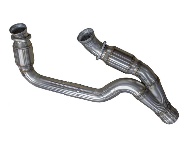 Kooks 28633200 Stainless 3" Catted Y-Pipe for 2019-2023 GM 1/2 Ton Truck 6.2