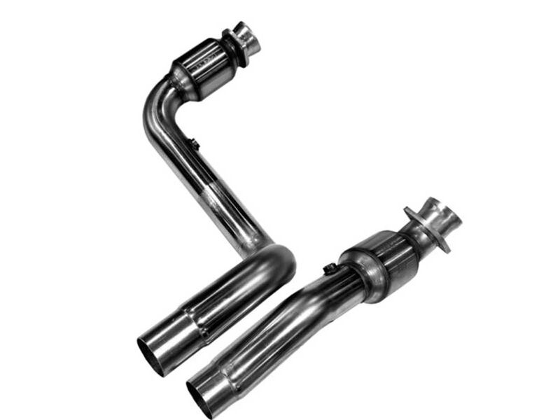 Kooks 28643400 Stainless 3" H.O. GREEN Catted Connect Pipes for 2023+ Cadillac Escalade V