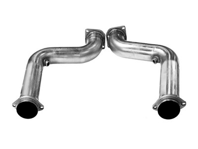 Kooks 31013100 3" SS Non-Catted OEM Connection Pipes 2006-2020 LX Platform 6.1/6.2/6.4