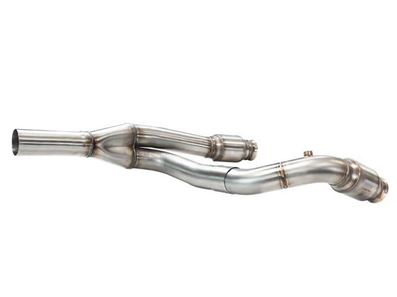 Kooks 37103200 Stainless 3" Catted Y-Pipe for 2007-2018 Jeep Wrangler JK 4-Door With LS Swap