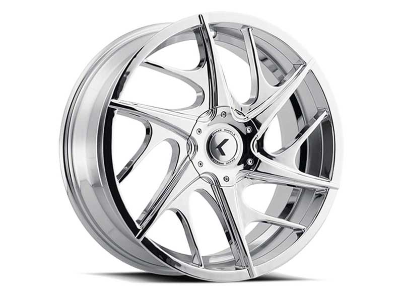 Kraze Wheels KR141-2811BM35 Cray 141 BM 20x8.5 Machined Black 5x110/5x115 Bolt Pattern 35 Offset