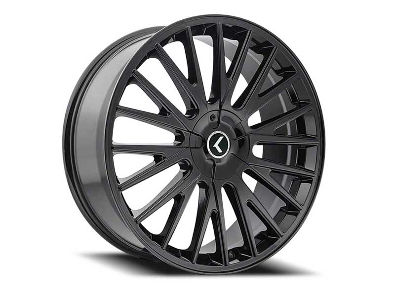 Kraze Wheels KR143-26118M18 Epic 143 B-M 26x10 Milled Black 5 on 115/5 on 120 Bolt Pattern 18 Offset