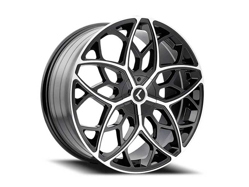 Kraze Wheels KR143-26152B18 Epic 143 SB 26x10 Satin Black 5 on 127/5 on 139.7 Bolt Pattern 18 Offset