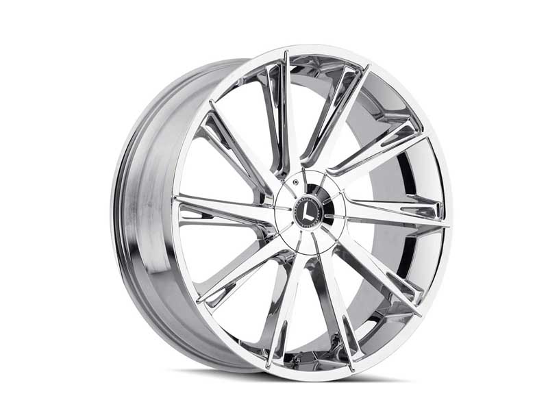 Kraze Wheels KR144-26152C18 Swagg 144 CH 26x10 Chrome 5 on 127/5 on 139.7 Bolt Pattern 18 Offset