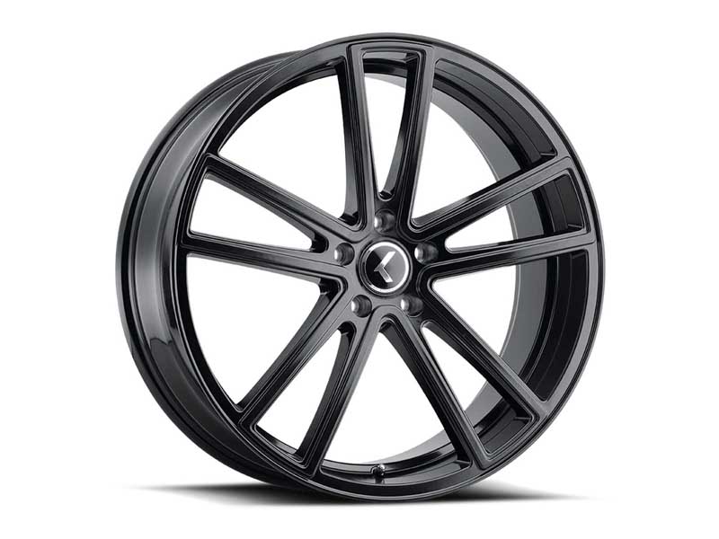 Kraze Wheels KR146-24918BM18 Splitz 146 BM 24x9.5 Machined Black 5x115/5x120 Bolt Pattern 18 Offset