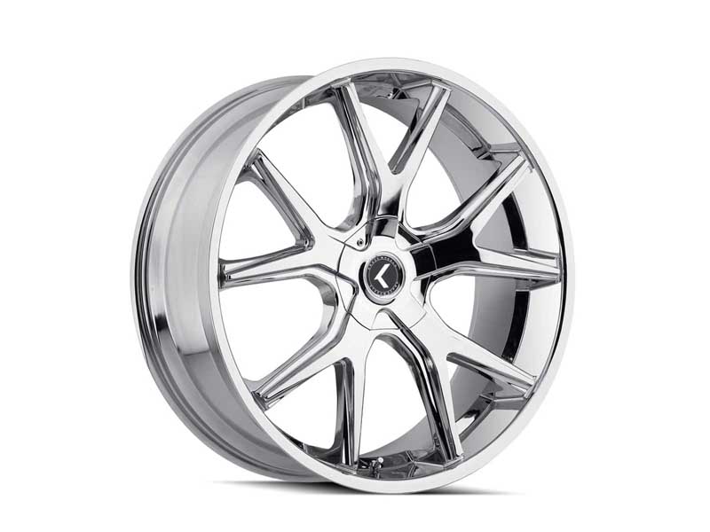 Kraze Wheels KR157-8807C40 Hella 157 CH 18x8 Chrome 5 on 112/5 on 114.3 Bolt Pattern 40 Offset