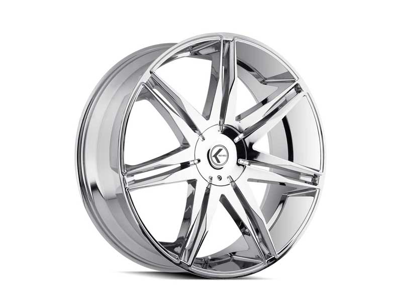 Kraze Wheels KR181-8845BM40 Spinner 181 BM 18x8 Machined Black 5 on 112 Bolt Pattern 40 Offset
