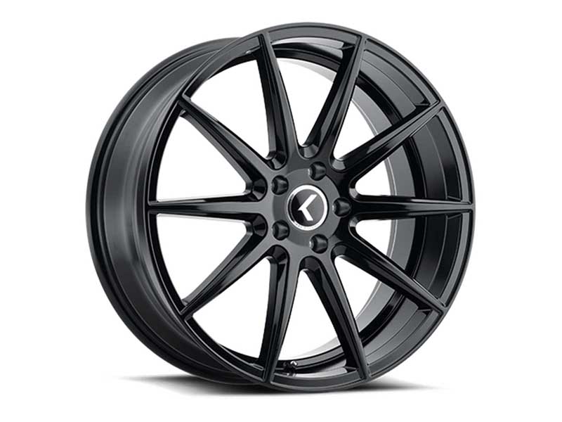 Kraze Wheels KR183-22860BM38 Spectra 183 GBM 22x8.5 Machined Gloss Black 5x110/5x127 BP 38 Offset