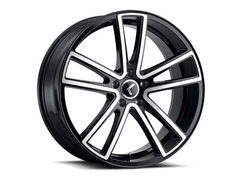 Kraze Wheels KR183-2860GB38 Spectra 183 GB 20x8.5 Gloss Black 5x110/5x127 Bolt Pattern 38 Offset