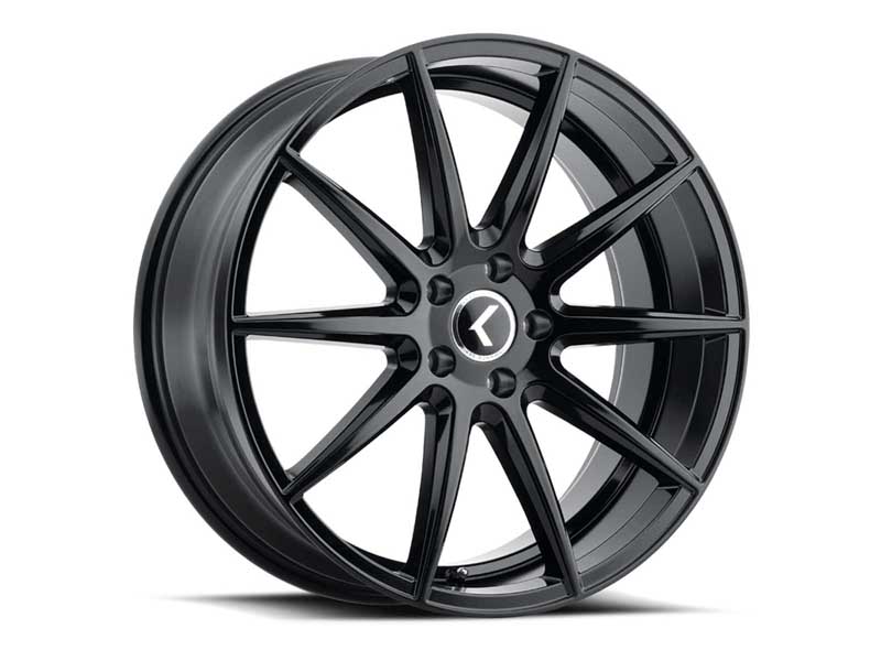Kraze Wheels KR192-22937BM30 Phase 192 22x9.5 Machined Black 6x135/6x139.7 Bolt Pattern 30 Offset