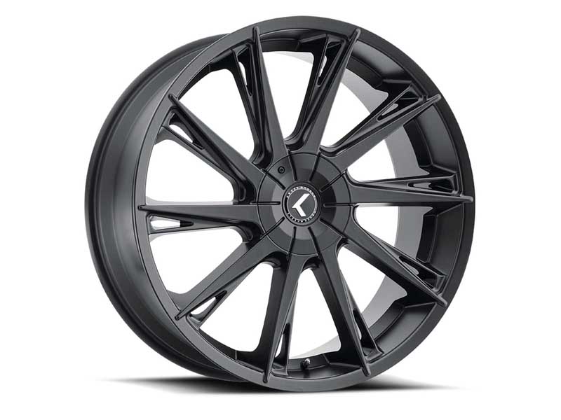 Kraze Wheels KR193-2812BM38 Turismo 193 20x8.5 Machined Black 5 on 120 Bolt Pattern 38 Offset