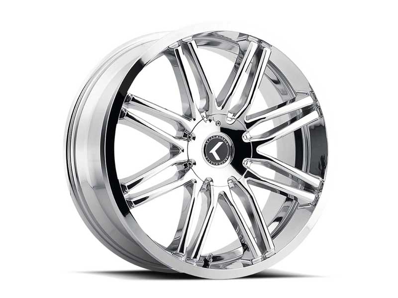 Kraze Wheels KR193-8865BM40 Turismo 193 18x8 Machined Black 5 on 114.3 Bolt Pattern 40 Offset