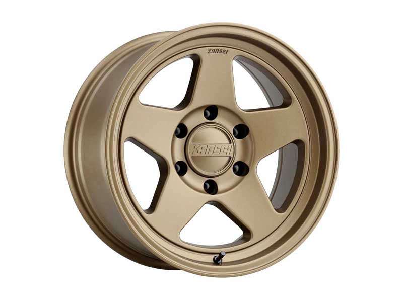 Kansei Wheels K12B-78560-00 17x8.5 KNP K12B Bronze 6x139.7 Bolt Pattern 0 Offset