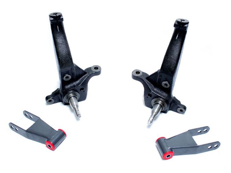 MaxTrac K883032 Torsion Spindle 4" Suspension System W/ Shocks 2001-2012 Ford Ranger 2WD