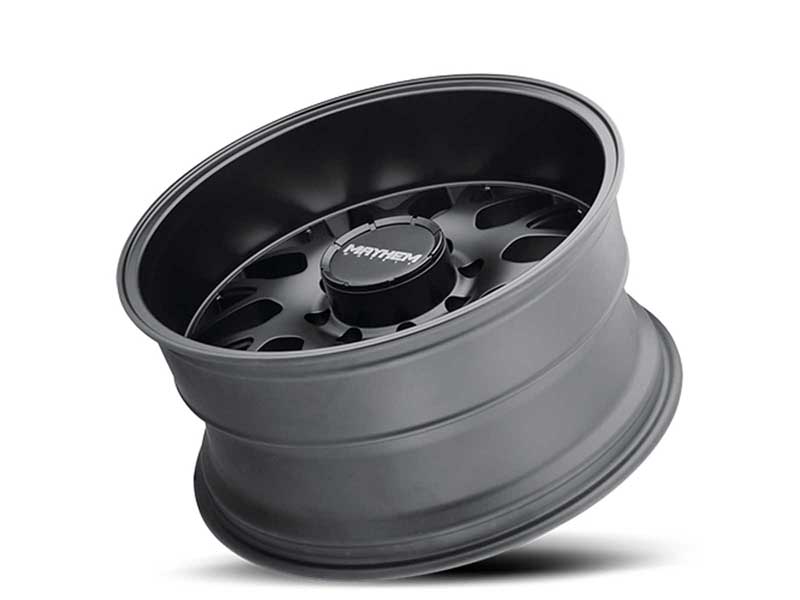 Mayhem Wheels 8110-2178BM Tripwire 8110 GB 20x10 Milled Spokes Black -19 OS 8 Lug 4.75BSM 124.1 Bore