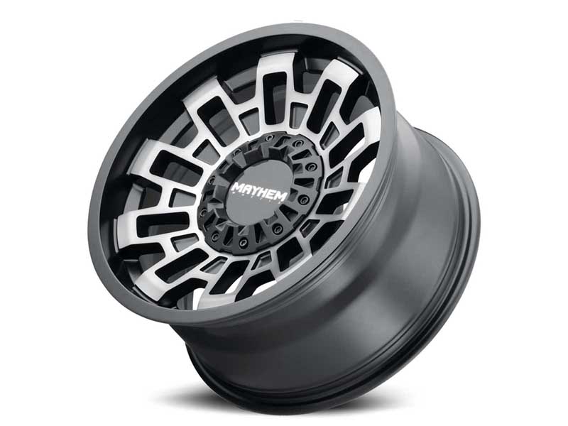 Mayhem Wheels 8113-7952TM Cortex 8113 MBM 17x9 Machined Dark Tint Matte Black -12 OS 5-Lug 87.1 Bore