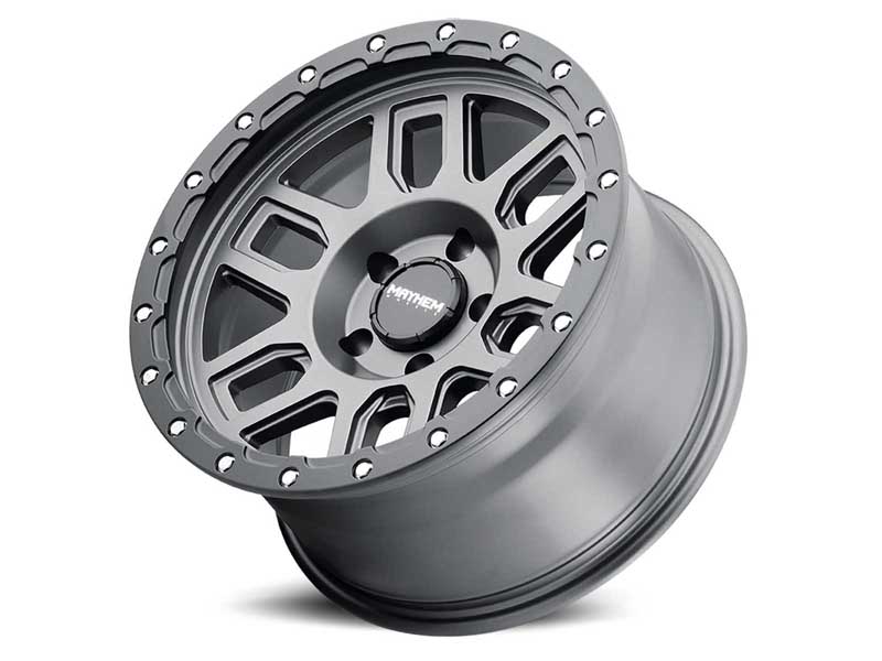 Mayhem 8304-2970MGT12 Delta 8304 GY 20x9 Matte Black Lip Gunmetal -12 OS 8x170 4.53 BSM 125.2 Bore