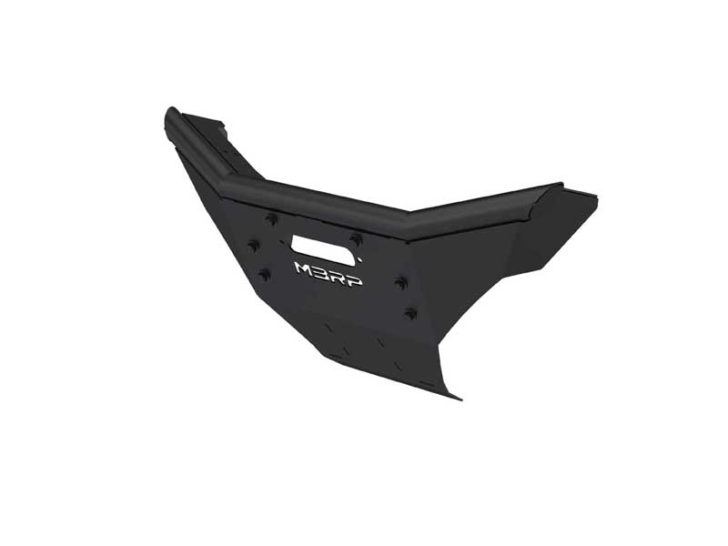 MBRP AC-9533-03 2022-Up Polaris RZR PRO R, RZR PRO S, RZR TURBO R, Black Front Bumper Kit,