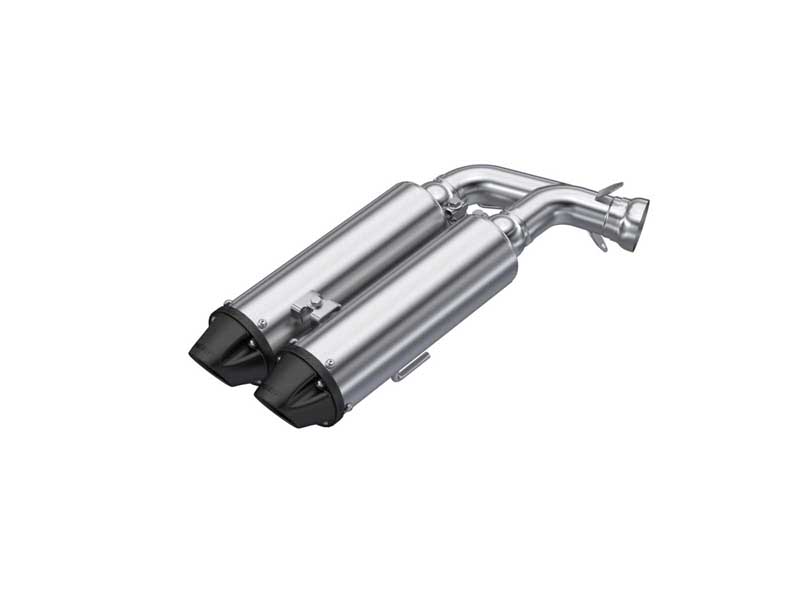 MBRP AT-9534PT 2020-Up Sportsman XP1000S & Scrambler XP1000 4" Dual Slip-on Exhaust