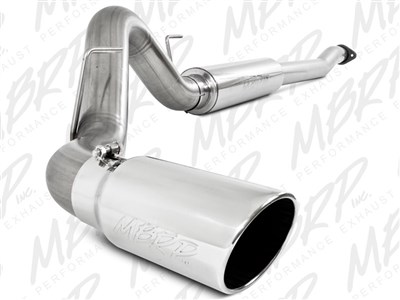 MBRP S5248409 4-Inch Stainless Cat Back Single Side Exit Exhaust 2011-2014 Ford F-150 3.5 EcoBoost