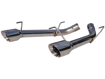 MBRP S7202304 Dual Axle-Back Race Exhaust With Muffler Delete for 2005-2010 Ford Mustang GT 4.6