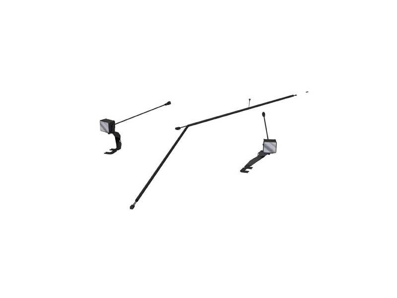 MBRP SL5270-02F 2024-Up Ford Ranger Raptor Ditch Light Kit Clear Flood Beam