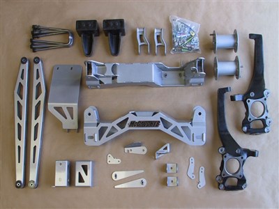 McGaughy's 57050 6.5" Suspension Lift Kit 2009-2013 Ford F-150 4WD