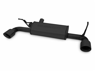 Magnaflow 15160 Stainless Dual Rear Exit Axle-Back Exhaust, Black, Fits 2007-2018 Jeep Wrangler JK