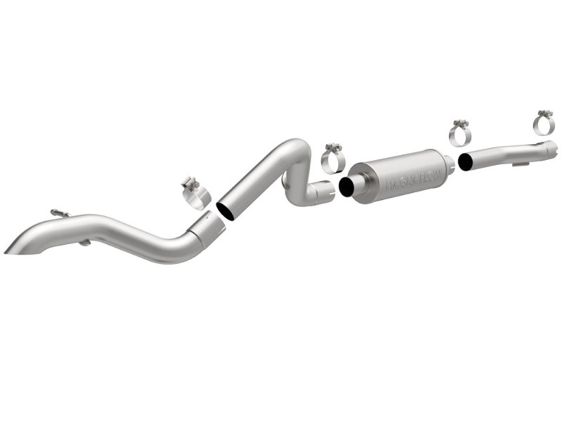 Magnaflow 15238 Rock Crawler Series Cat-Back Exhaust for 2007-2011 Jeep Wrangler 2-Dr 3.8