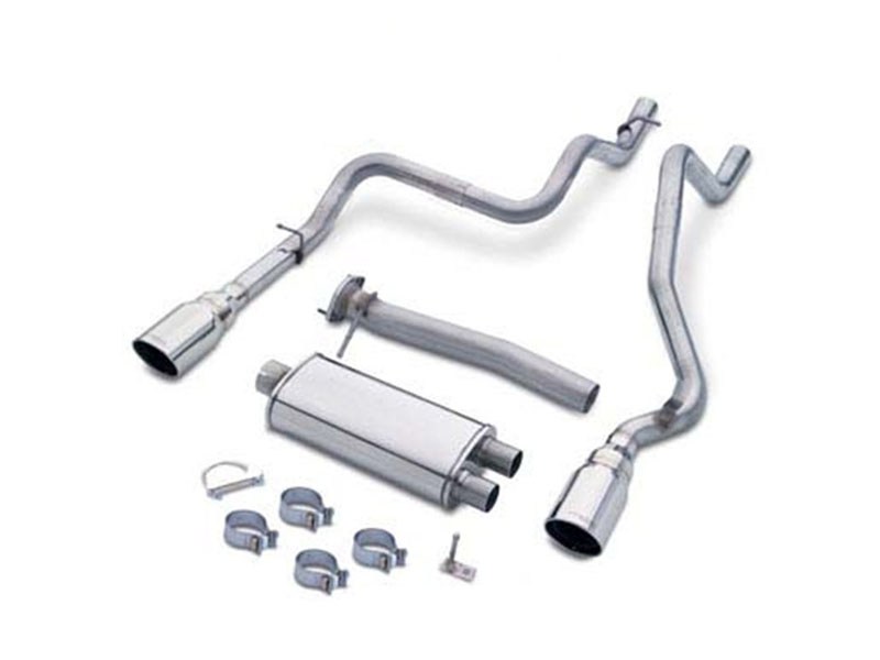 Magnaflow 15843 2.5" Dual Mandrel Bent System Cat-back 2003-2007 Chevy SSR