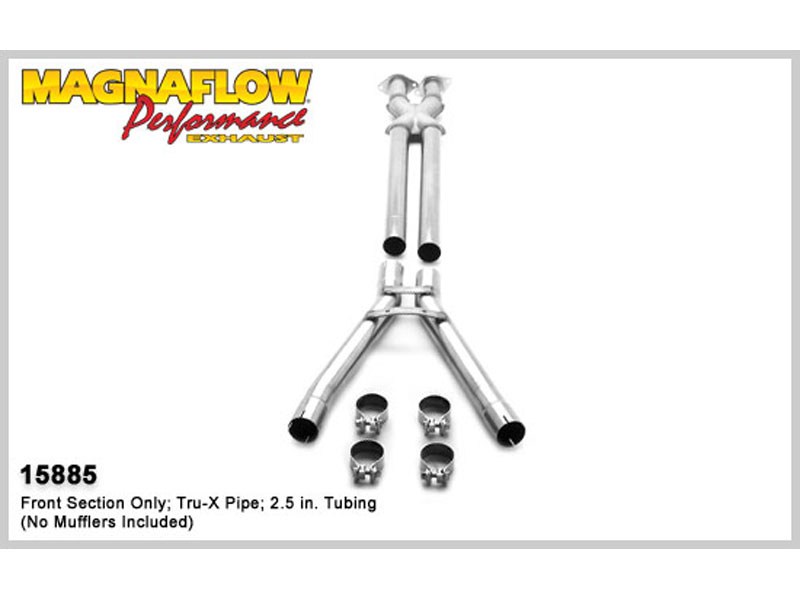 Magnaflow 15885 Crossover X-Pipe 2005-2007 Corvette and 2006-2008 Cadillac XLR