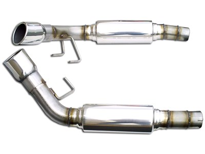 MRT 91A175 Version 1 Axle-Back Exhaust for 2010-2015 Camaro SS Without Factory Ground Effects