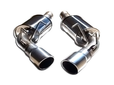 MRT 91A177 Version 2 Axle-Back Exhaust for 2010-2015 Camaro V6 Without Factory Ground Effects