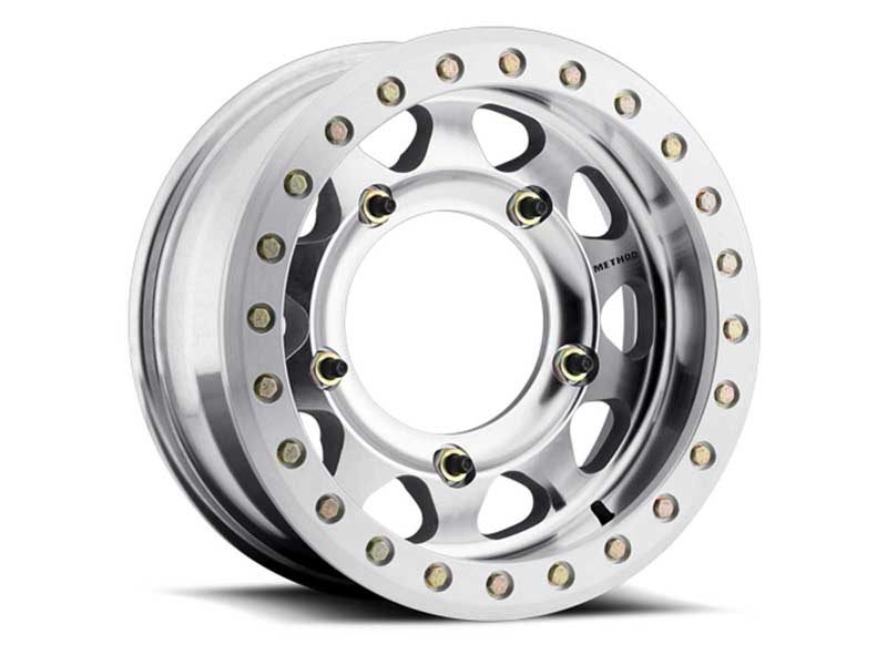Method Race Wheels MR10178019351B 17x8 Buggy Beadlock MR101 5 x 205 Offset -51 Lip 5.16 Raw Machined