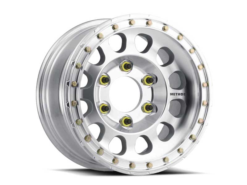 Method Race Wheels MR10379055312BR 17x9 Beadlock MR103 5 x 139.7 Offset -12 Lip 2.76 Raw Machined