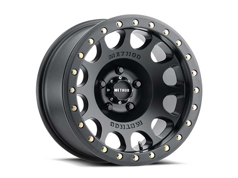 Method Race Wheels MR10578555500B 17x8.5 Beadlock MR105 5 x 139.7 Offset 0 Lip 1.46 Matte Black MB