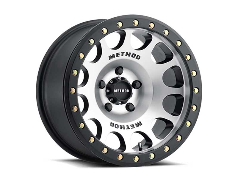 Method MR10579050338B 17x9 Beadlock MR105 5 x 127 Offset -38 Lip 1.77 Matte Black MBM Machined Face