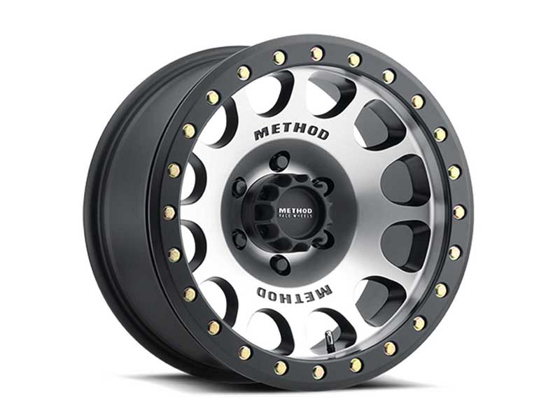 Method MR10579060338B 17x9 Beadlock MR105 6 x 139.7 Offset -38 Lip 1.77 Matte Black MBM Machine Face