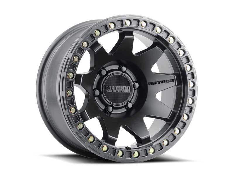 Method Race Wheels MR10879060544B 17x9 MR108 6 x 139.7 Offset -44 Lip Size 0.63 Matte Black MB