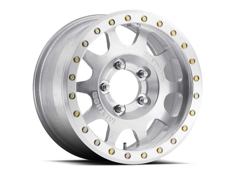 Method Race Wheels MR20179055325BVR 17x9 Forged MR201 5 x 139.7 Offset 25 Lip Size 2.56 Raw Machined