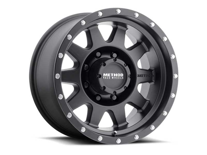 Method Race Wheels MR30129087518 20x9 The Standard MR301 8 x 170 Offset 18 Lip 3.7 Matte Black MB