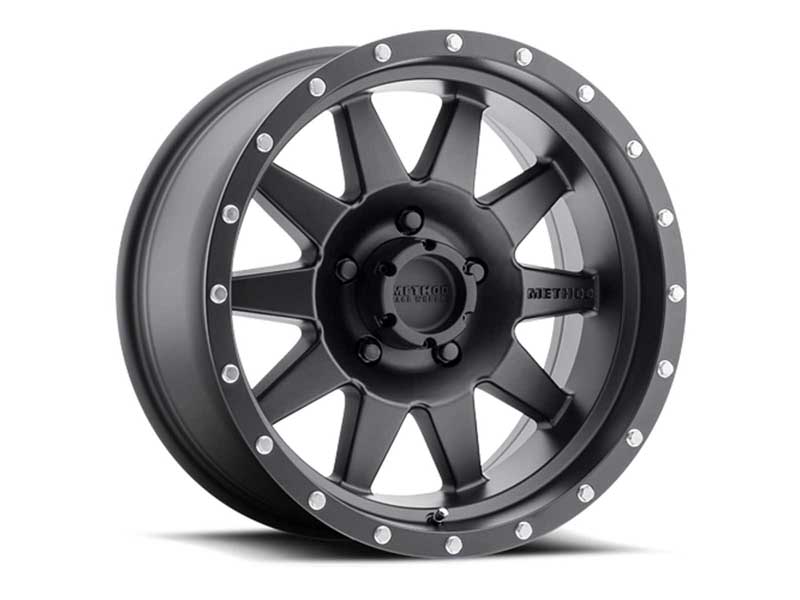 Method Wheels MR30178555500 17x8.5 The Standard MR301 5 x 139.7 Offset 0 Lip 2.76 Matte Black MB